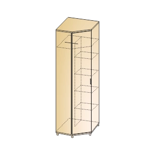 Грейс Шкаф ШК-5013 (2264х665х665 мм)